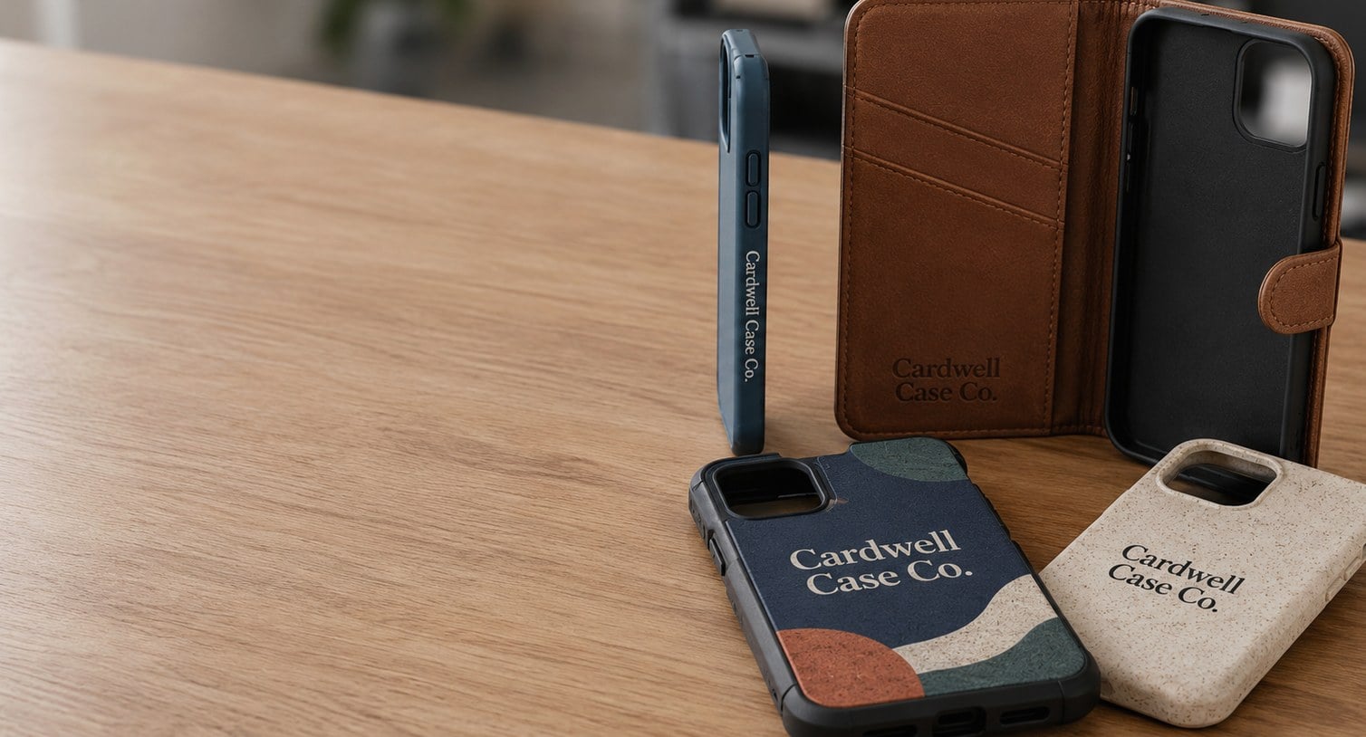 Custom printed phone cases with logo