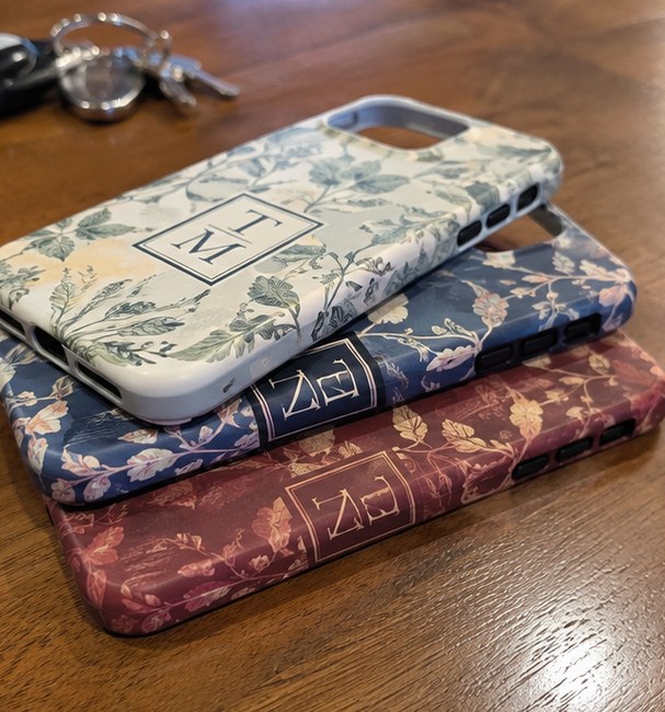Personalized phone cases — customer photo