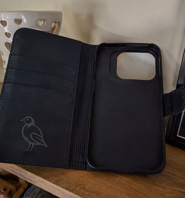 Phone cases with logo — customer photo